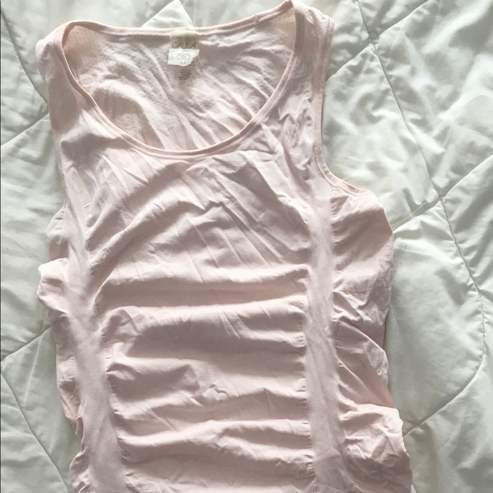 Calia by Carrie Underwood Gathered Tank top